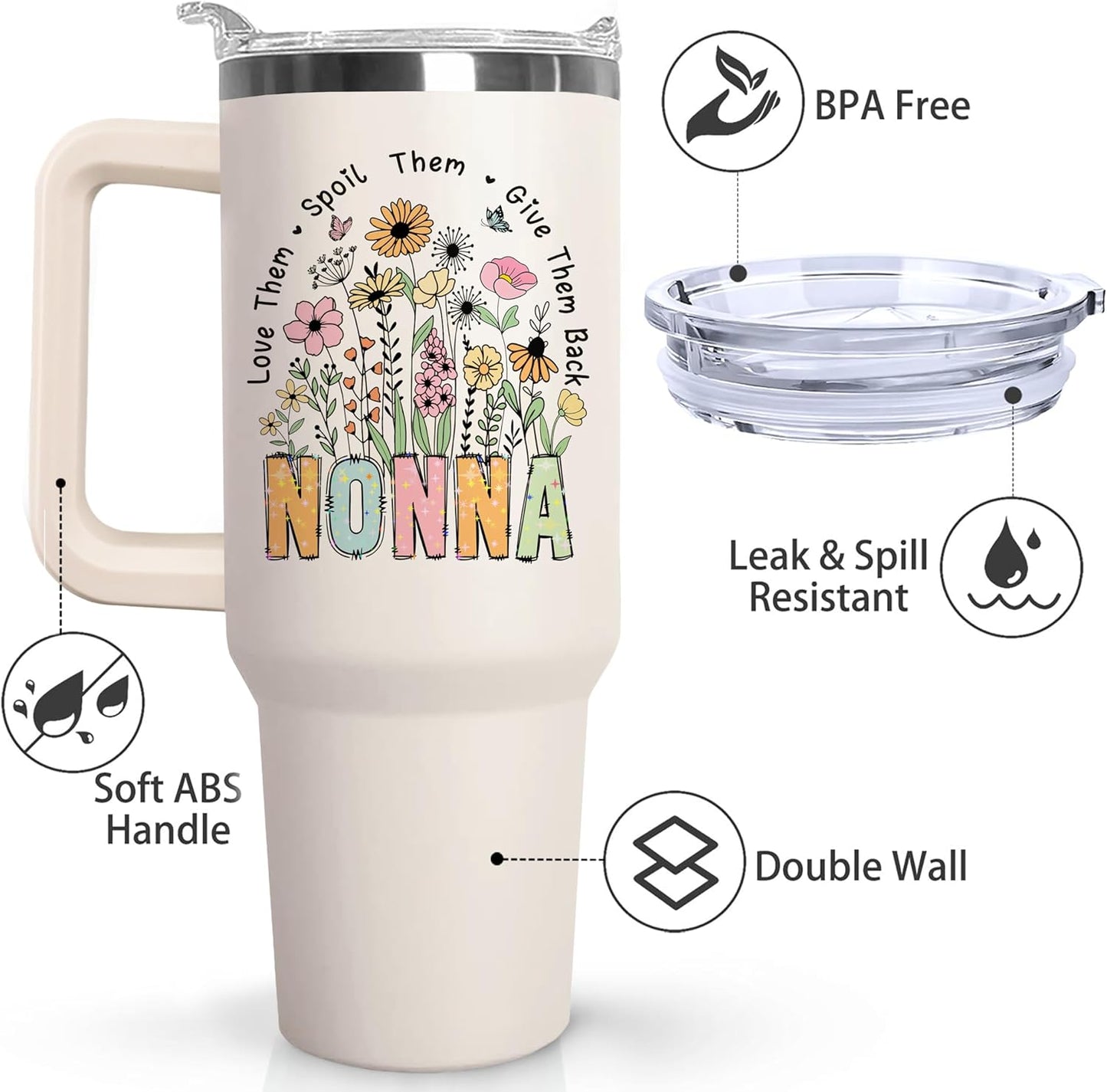 Ceovfoi 40 oz Hidden Message Tumbler With Lid and Straw,Checkered CoffeeTravel Mug Cup Water Botter,White Elephant Gifts,Office Humor Funny Gifts