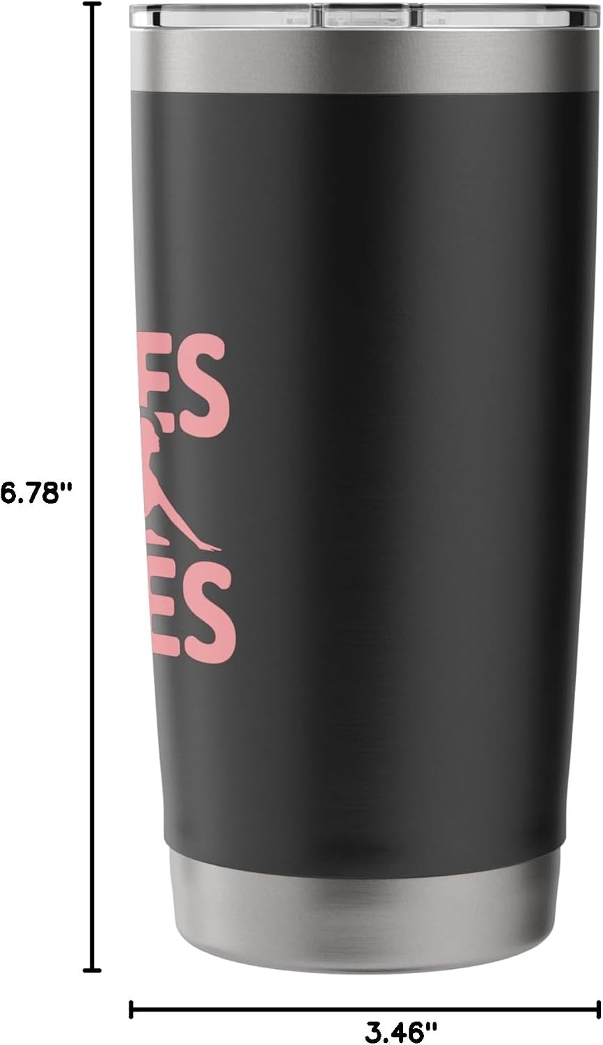 Only Hotties Do Pilates Stainless Steel Insulated Tumbler