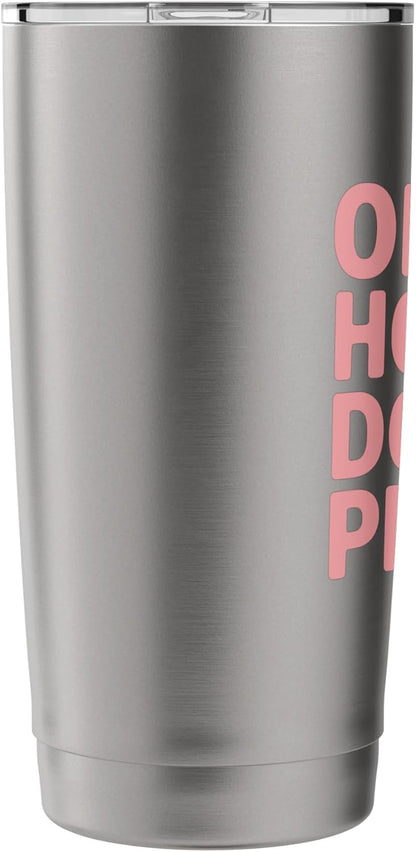 Only Hotties Do Pilates Stainless Steel Insulated Tumbler