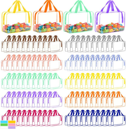 Extra Large Toy Storage Bags with Zipper, Clear Toy Organizer Bag