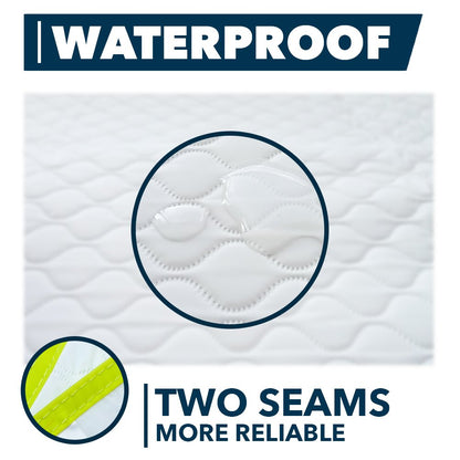 Portable Changing Pad - Waterproof Baby Changing Mat - Large Size 25.5”x31.5”- Foldable Wipeable Diaper Changing Pad - Change Diaper in Any Places On the Go for Boys & Girls - Storage Bag