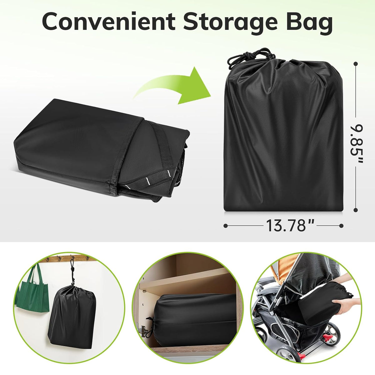 Extendable Infant Car Seat Travel Bag