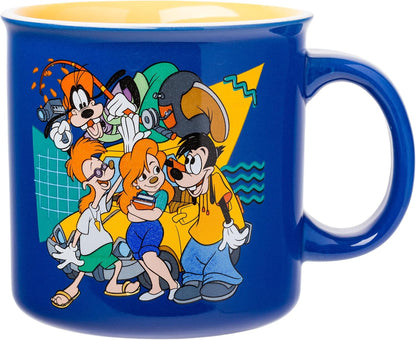 Scooby-Doo, Ceramic Camper Mug, 20oz | Fred, Shaggy, Velma, Daphne, 0.59 Liters