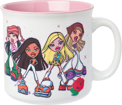 Scooby-Doo, Ceramic Camper Mug, 20oz | Fred, Shaggy, Velma, Daphne, 0.59 Liters