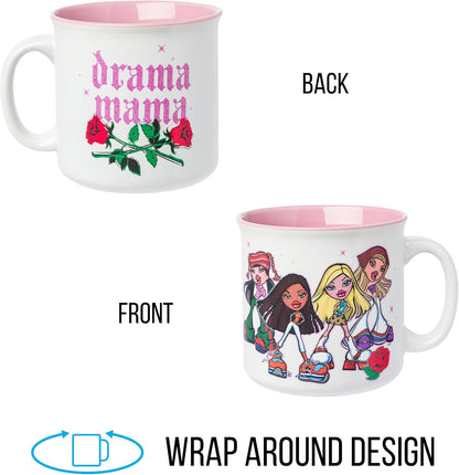 Scooby-Doo, Ceramic Camper Mug, 20oz | Fred, Shaggy, Velma, Daphne, 0.59 Liters
