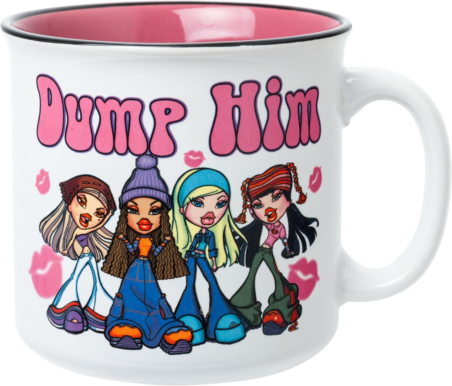 Scooby-Doo, Ceramic Camper Mug, 20oz | Fred, Shaggy, Velma, Daphne, 0.59 Liters