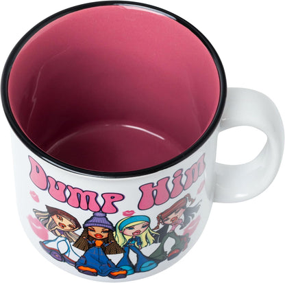Scooby-Doo, Ceramic Camper Mug, 20oz | Fred, Shaggy, Velma, Daphne, 0.59 Liters