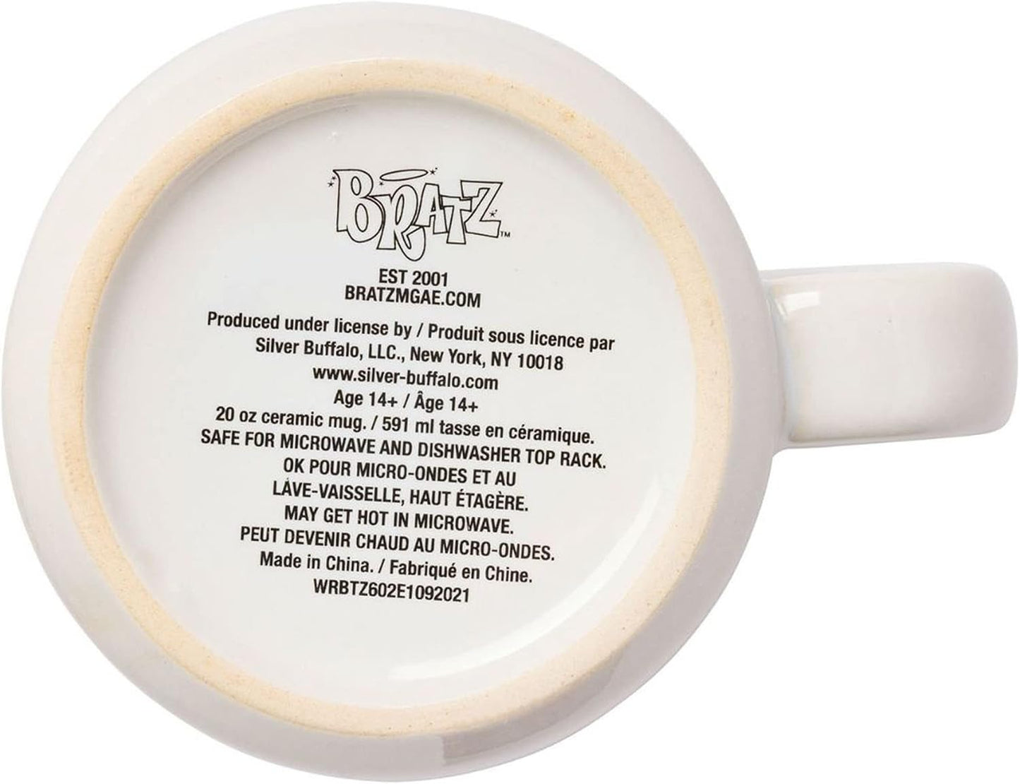 Scooby-Doo, Ceramic Camper Mug, 20oz | Fred, Shaggy, Velma, Daphne, 0.59 Liters