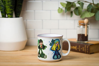 Scooby-Doo, Ceramic Camper Mug, 20oz | Fred, Shaggy, Velma, Daphne, 0.59 Liters