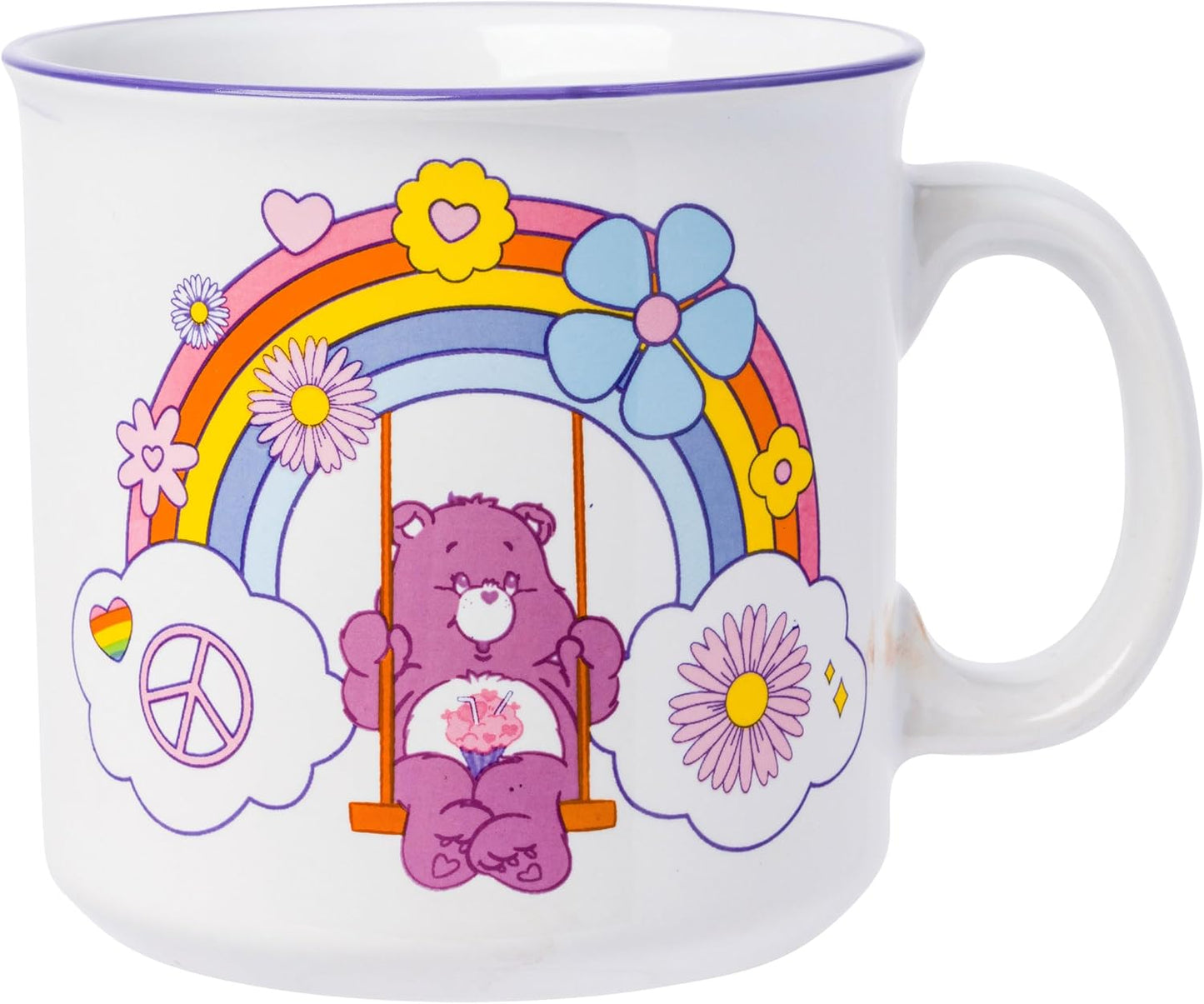 Scooby-Doo, Ceramic Camper Mug, 20oz | Fred, Shaggy, Velma, Daphne, 0.59 Liters