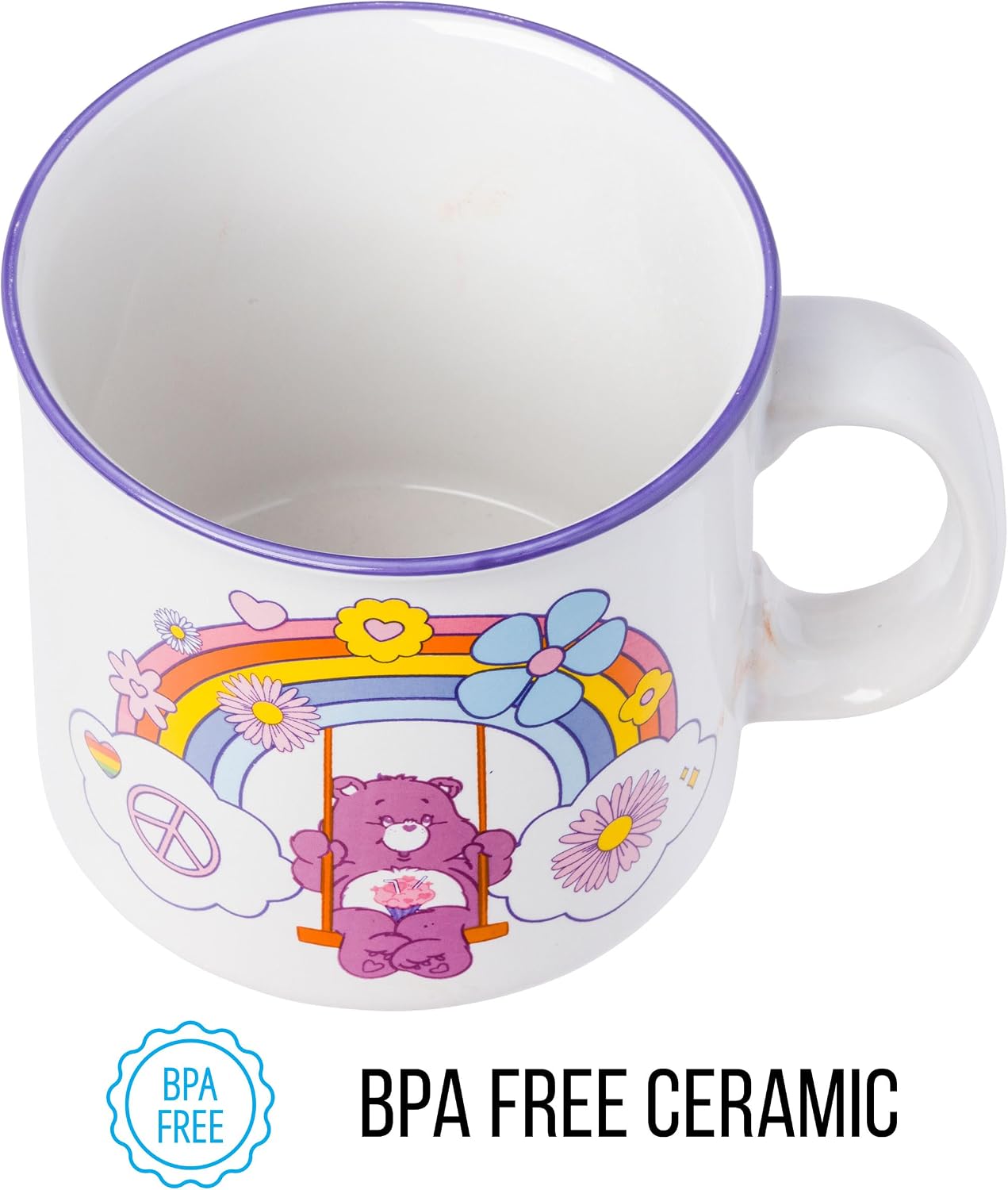 Scooby-Doo, Ceramic Camper Mug, 20oz | Fred, Shaggy, Velma, Daphne, 0.59 Liters