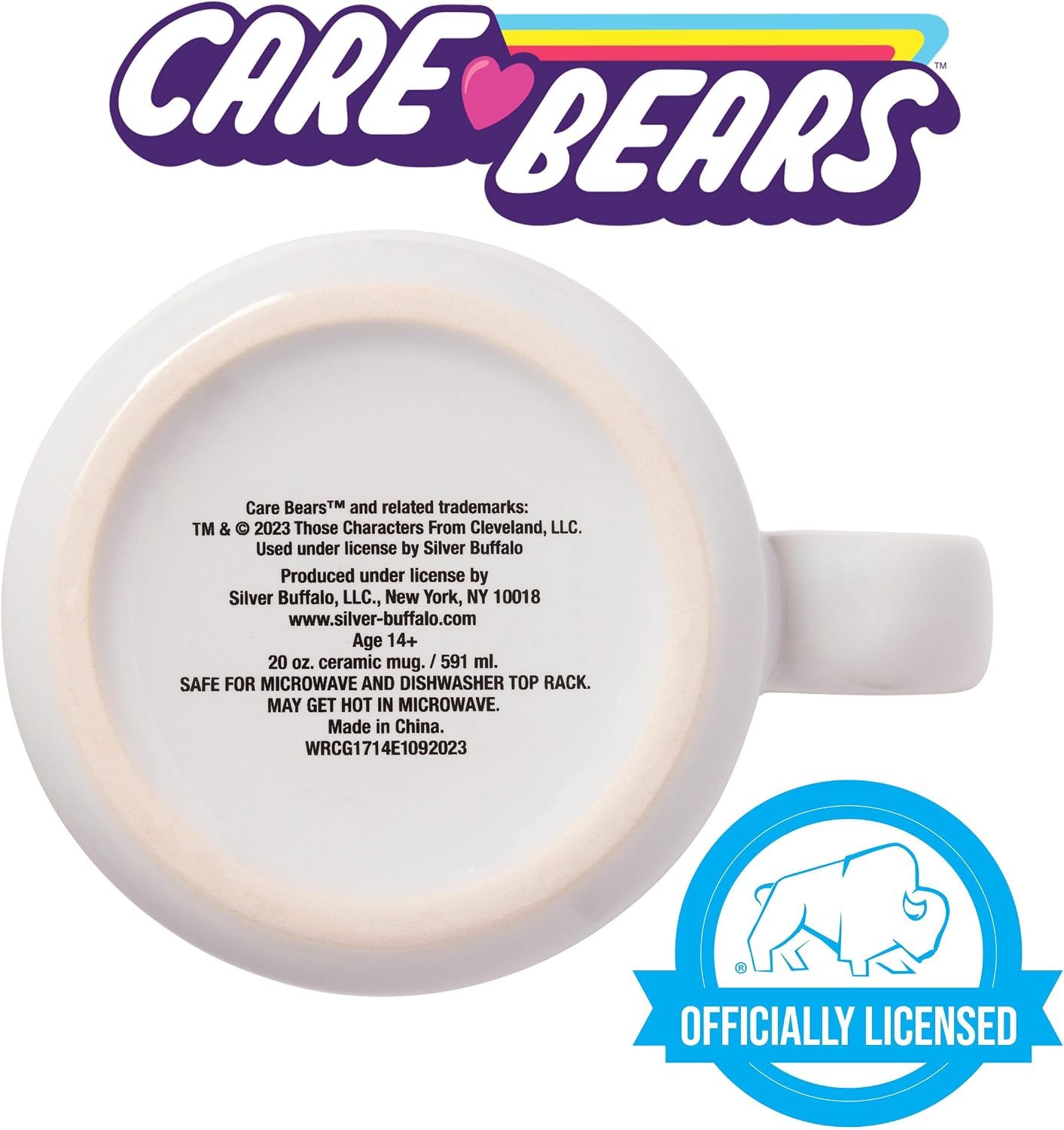 Scooby-Doo, Ceramic Camper Mug, 20oz | Fred, Shaggy, Velma, Daphne, 0.59 Liters