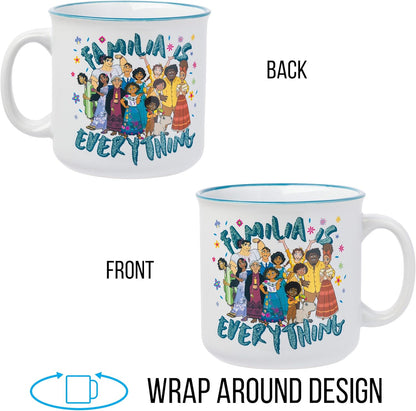 Scooby-Doo, Ceramic Camper Mug, 20oz | Fred, Shaggy, Velma, Daphne, 0.59 Liters