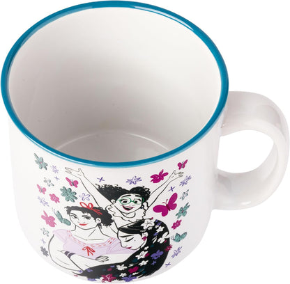 Scooby-Doo, Ceramic Camper Mug, 20oz | Fred, Shaggy, Velma, Daphne, 0.59 Liters