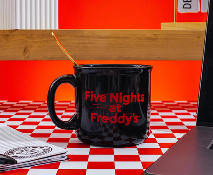 Scooby-Doo, Ceramic Camper Mug, 20oz | Fred, Shaggy, Velma, Daphne, 0.59 Liters