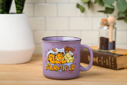 Scooby-Doo, Ceramic Camper Mug, 20oz | Fred, Shaggy, Velma, Daphne, 0.59 Liters