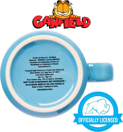 Scooby-Doo, Ceramic Camper Mug, 20oz | Fred, Shaggy, Velma, Daphne, 0.59 Liters