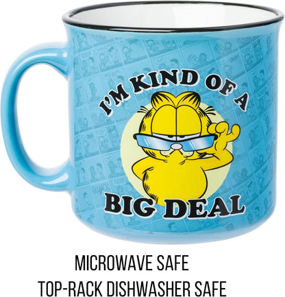 Scooby-Doo, Ceramic Camper Mug, 20oz | Fred, Shaggy, Velma, Daphne, 0.59 Liters