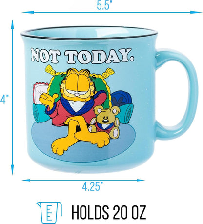 Scooby-Doo, Ceramic Camper Mug, 20oz | Fred, Shaggy, Velma, Daphne, 0.59 Liters