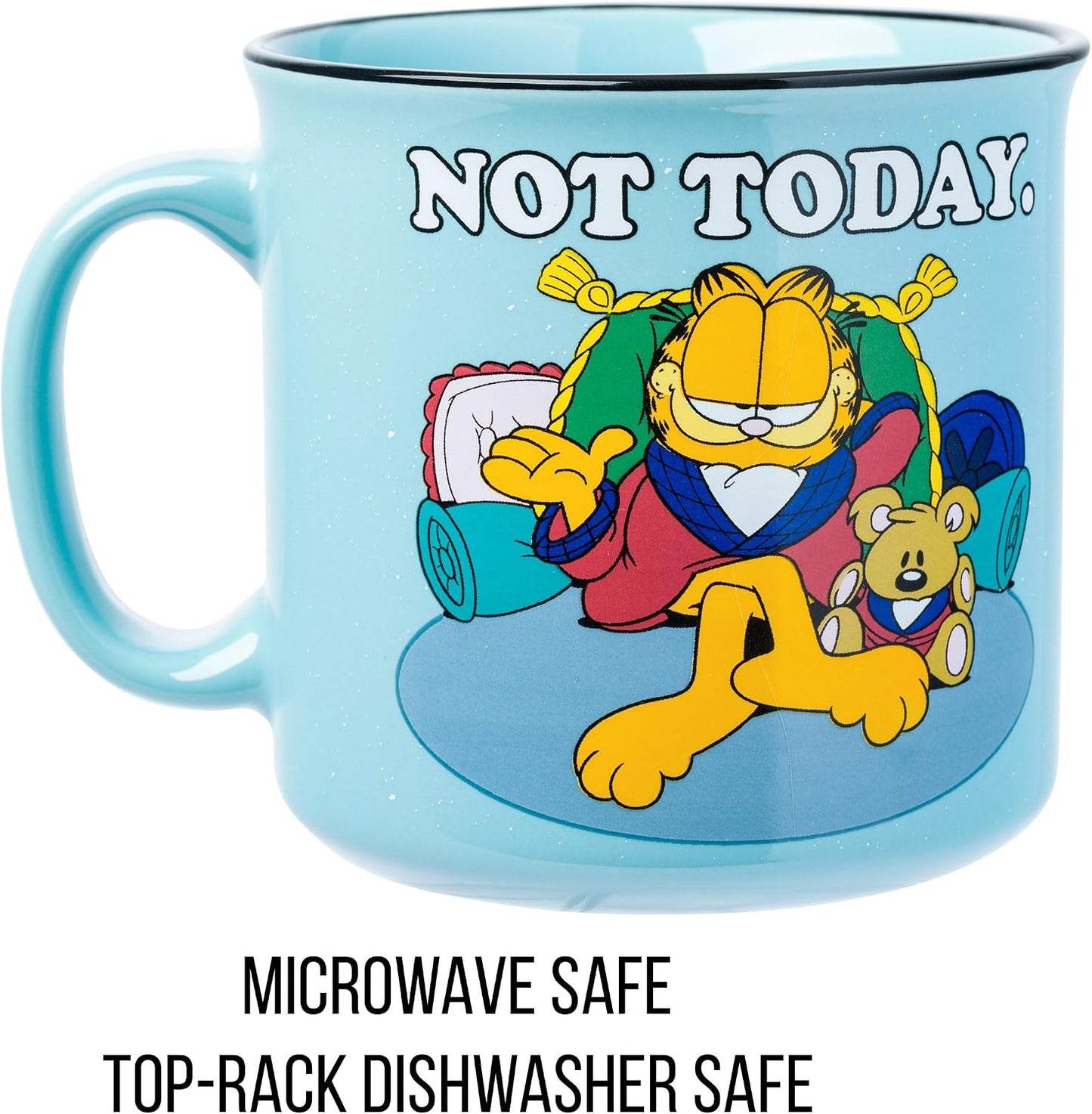 Scooby-Doo, Ceramic Camper Mug, 20oz | Fred, Shaggy, Velma, Daphne, 0.59 Liters