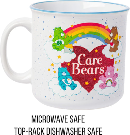 Scooby-Doo, Ceramic Camper Mug, 20oz | Fred, Shaggy, Velma, Daphne, 0.59 Liters