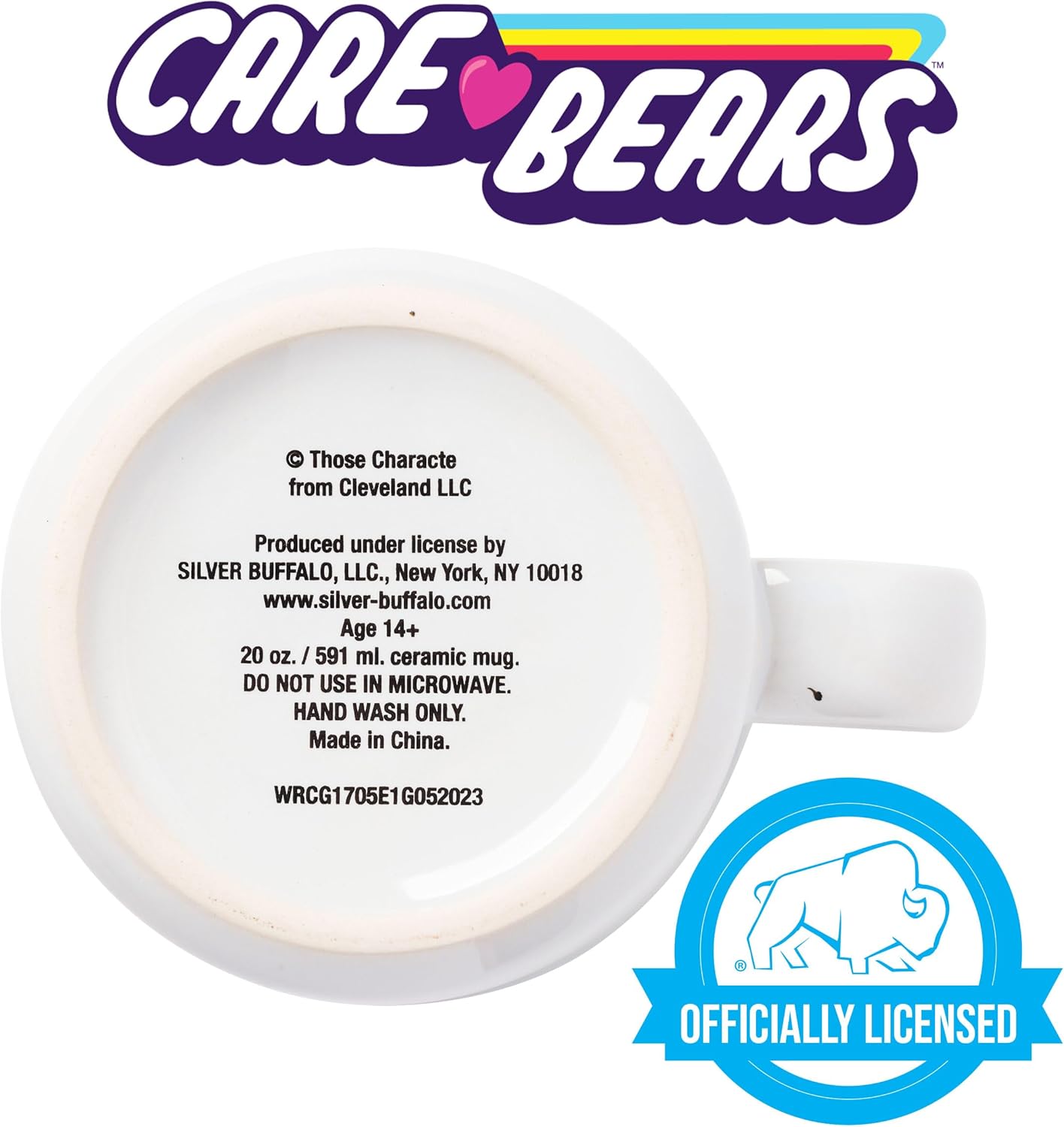 Scooby-Doo, Ceramic Camper Mug, 20oz | Fred, Shaggy, Velma, Daphne, 0.59 Liters