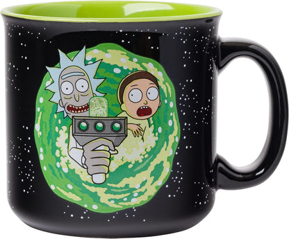 Scooby-Doo, Ceramic Camper Mug, 20oz | Fred, Shaggy, Velma, Daphne, 0.59 Liters