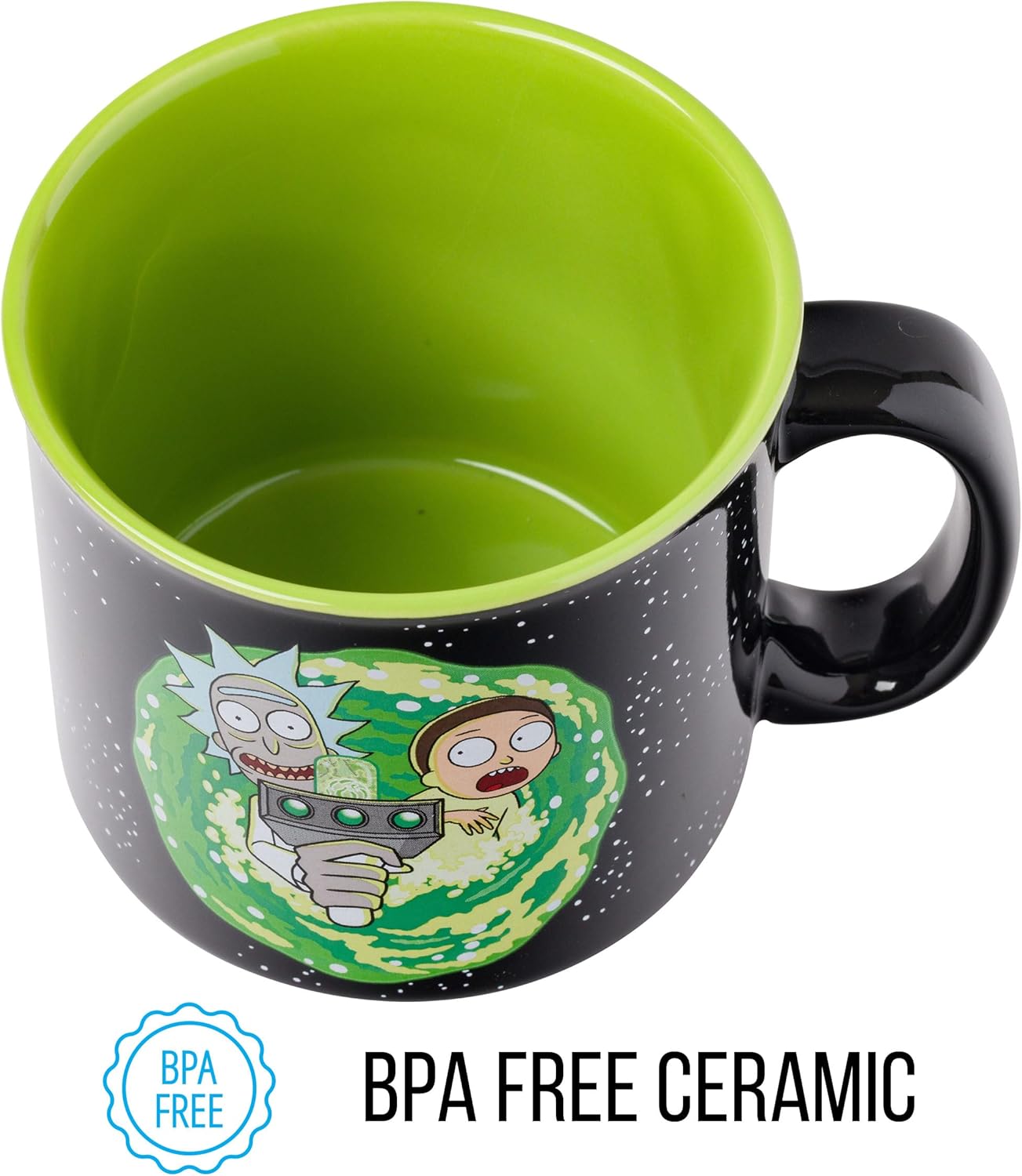 Scooby-Doo, Ceramic Camper Mug, 20oz | Fred, Shaggy, Velma, Daphne, 0.59 Liters