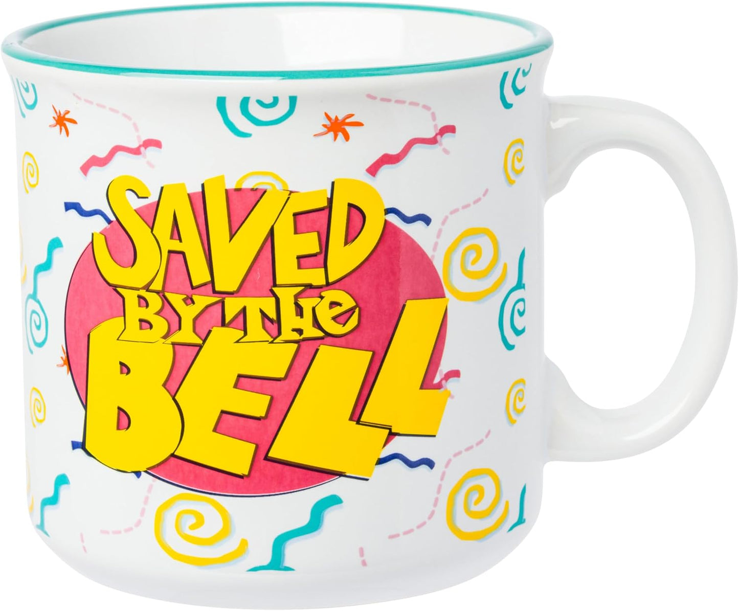 Scooby-Doo, Ceramic Camper Mug, 20oz | Fred, Shaggy, Velma, Daphne, 0.59 Liters