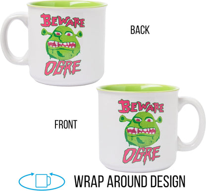 Scooby-Doo, Ceramic Camper Mug, 20oz | Fred, Shaggy, Velma, Daphne, 0.59 Liters