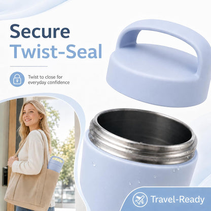 Portable Breast Milk Cooler Bottle for Travel, 480ml Milk Chiller