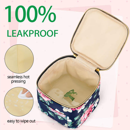 Insulated Breastmilk Cooler Travel Bag for Working Moms, Black