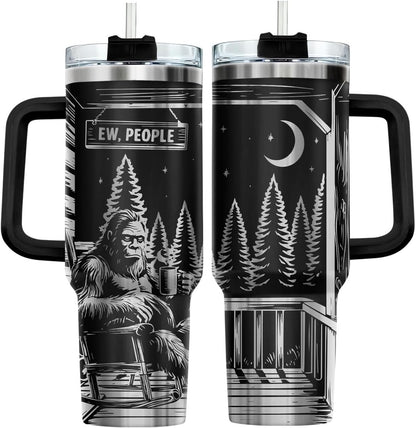 Funny Pickle 40oz Insulated Tumbler With Handle And Straw, Stainless Steel Travel Cup, Laser Pickle Lover Gift, I’m Kind Of A Big Dill Mothers day Gifts