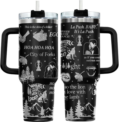 Funny Pickle 40oz Insulated Tumbler With Handle And Straw, Stainless Steel Travel Cup, Laser Pickle Lover Gift, I’m Kind Of A Big Dill Mothers day Gifts
