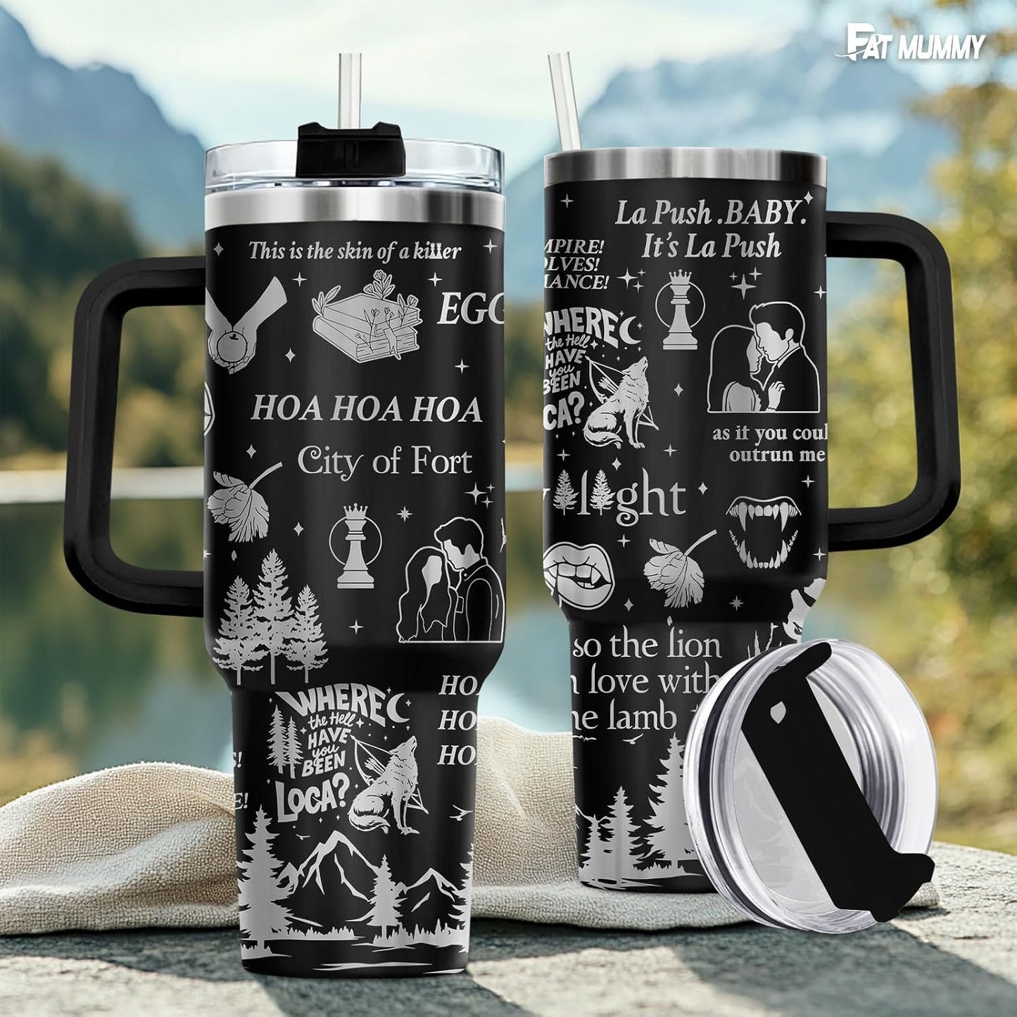 Funny Pickle 40oz Insulated Tumbler With Handle And Straw, Stainless Steel Travel Cup, Laser Pickle Lover Gift, I’m Kind Of A Big Dill Mothers day Gifts