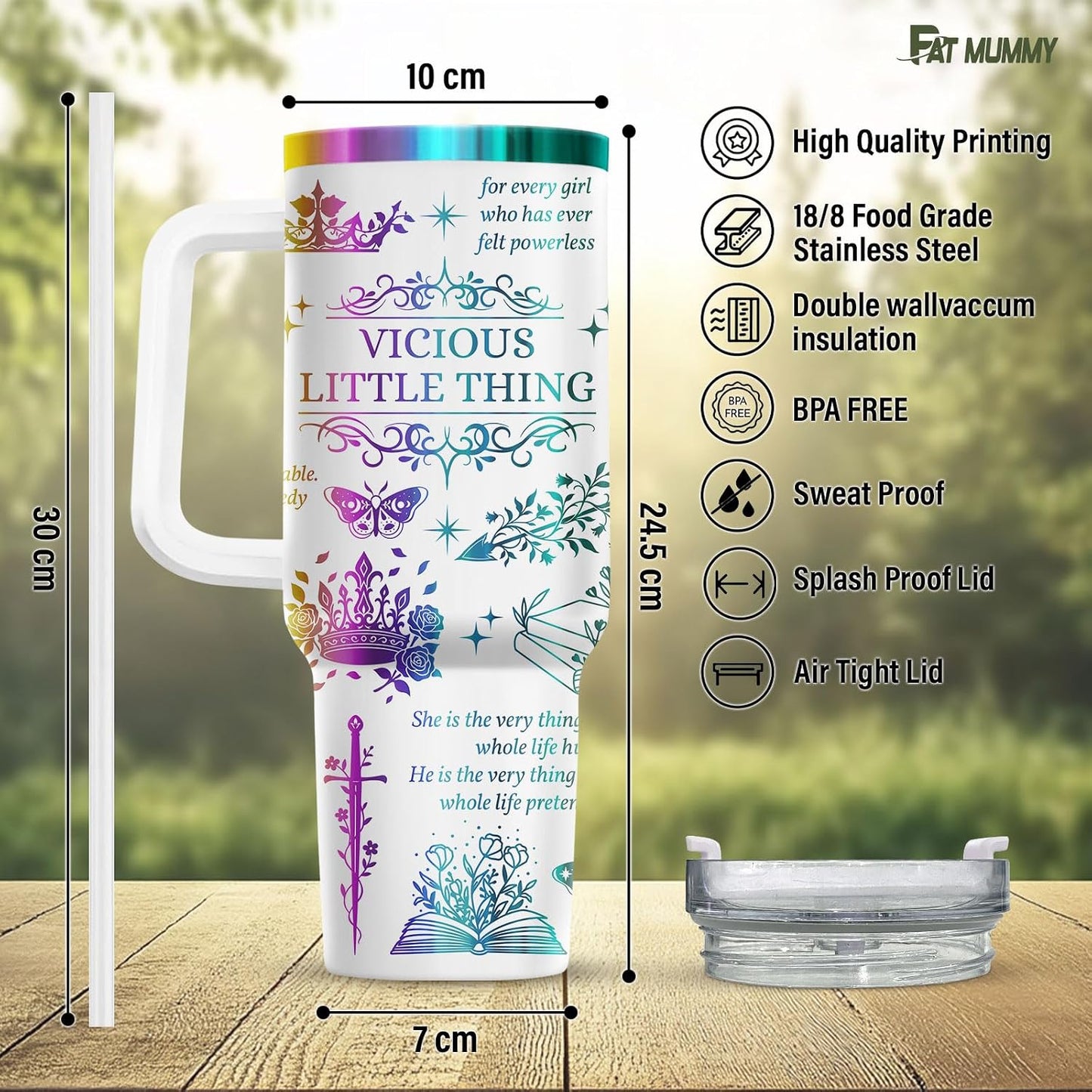 Funny Pickle 40oz Insulated Tumbler With Handle And Straw, Stainless Steel Travel Cup, Laser Pickle Lover Gift, I’m Kind Of A Big Dill Mothers day Gifts