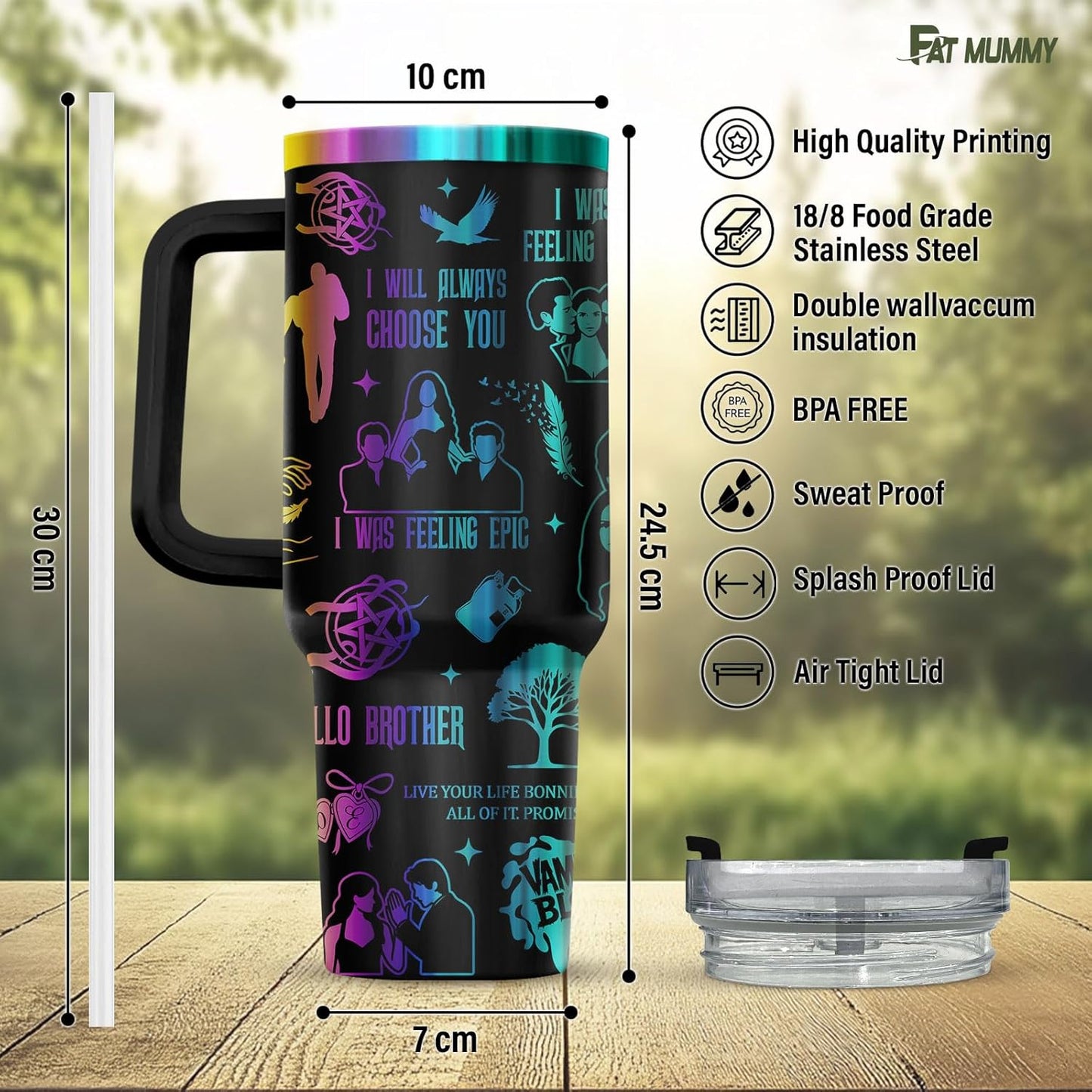 Funny Pickle 40oz Insulated Tumbler With Handle And Straw, Stainless Steel Travel Cup, Laser Pickle Lover Gift, I’m Kind Of A Big Dill Mothers day Gifts