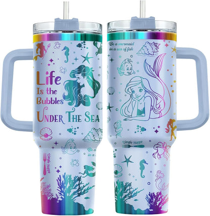 Funny Pickle 40oz Insulated Tumbler With Handle And Straw, Stainless Steel Travel Cup, Laser Pickle Lover Gift, I’m Kind Of A Big Dill Mothers day Gifts
