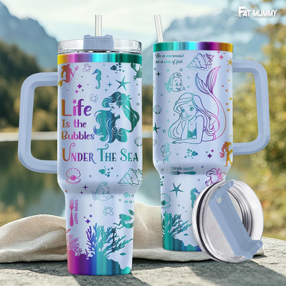 Funny Pickle 40oz Insulated Tumbler With Handle And Straw, Stainless Steel Travel Cup, Laser Pickle Lover Gift, I’m Kind Of A Big Dill Mothers day Gifts