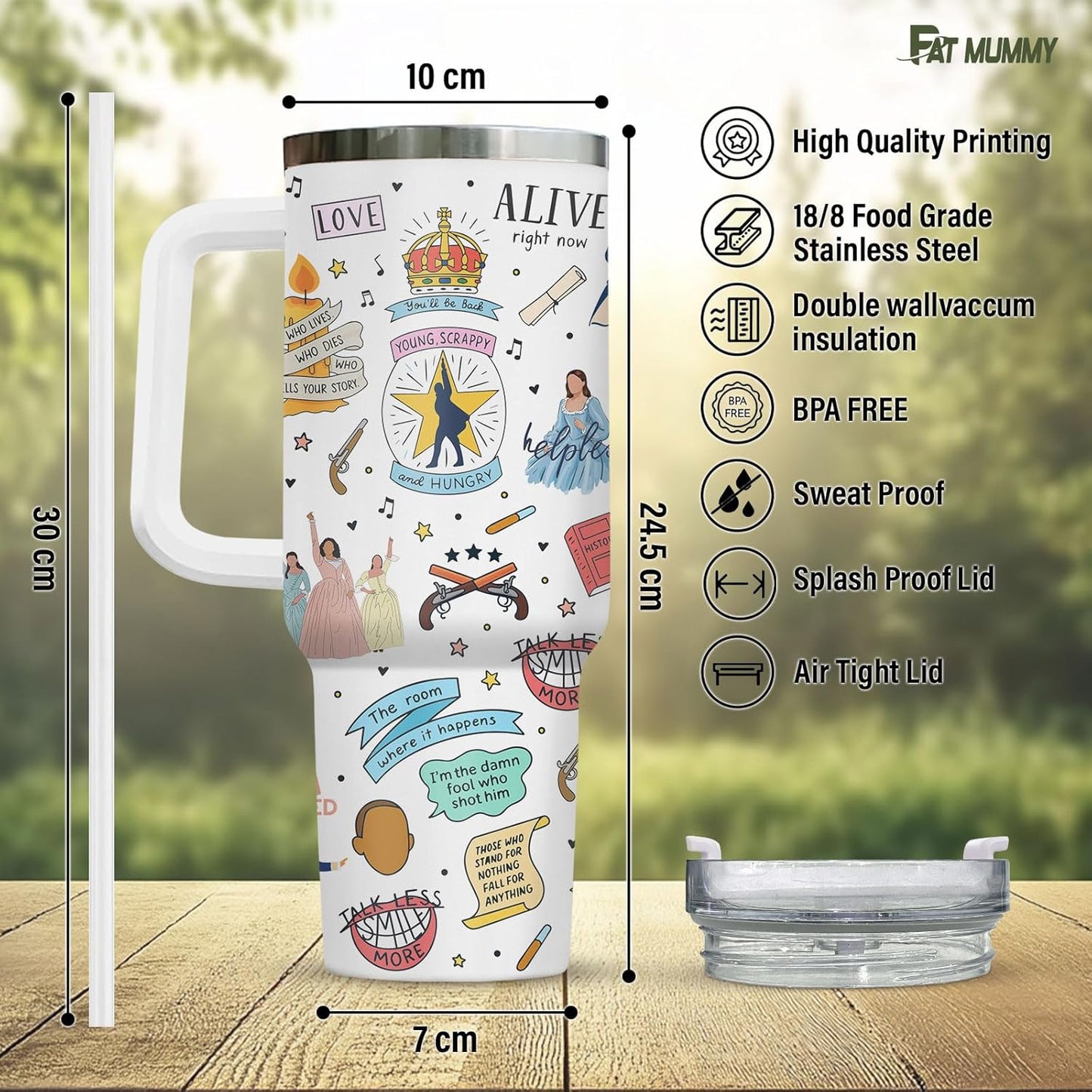 Funny Pickle 40oz Insulated Tumbler With Handle And Straw, Stainless Steel Travel Cup, Laser Pickle Lover Gift, I’m Kind Of A Big Dill Mothers day Gifts