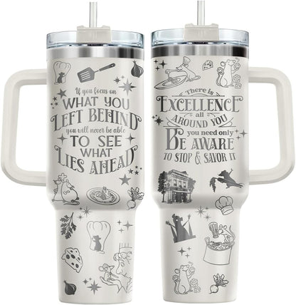 Funny Pickle 40oz Insulated Tumbler With Handle And Straw, Stainless Steel Travel Cup, Laser Pickle Lover Gift, I’m Kind Of A Big Dill Mothers day Gifts