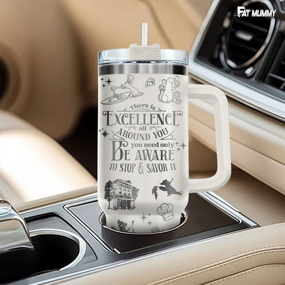 Funny Pickle 40oz Insulated Tumbler With Handle And Straw, Stainless Steel Travel Cup, Laser Pickle Lover Gift, I’m Kind Of A Big Dill Mothers day Gifts