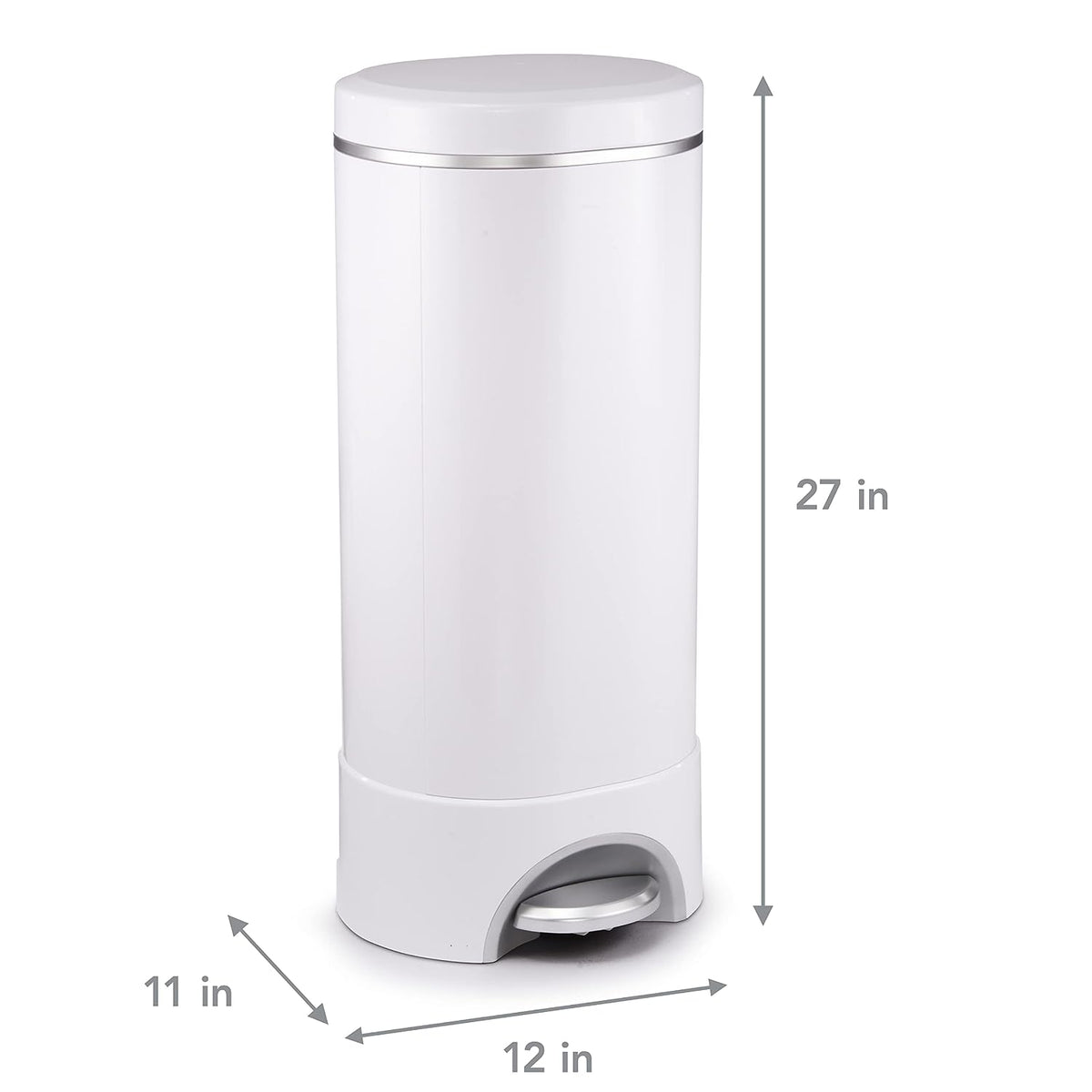 ® Step Diaper Pail Bundle - Includes Diaper Pail, Refill Rings, Bags and Baking Soda Puck
