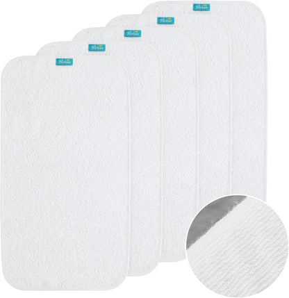 Changing Pad Liners 5-Pack Waterproof, 28"x15", Flannel, Absorbent