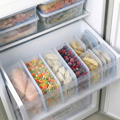 Flexible Freezer Storage Containers with lids, 1cup Blue
