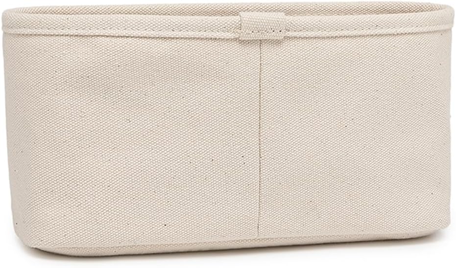 Handbag Organizers Tote Organizer Insert with Multiple Compartments Perfect for Tote Bags Simple Cosmetic Storage Bag Lightweight and Durable. (Beige,Large)