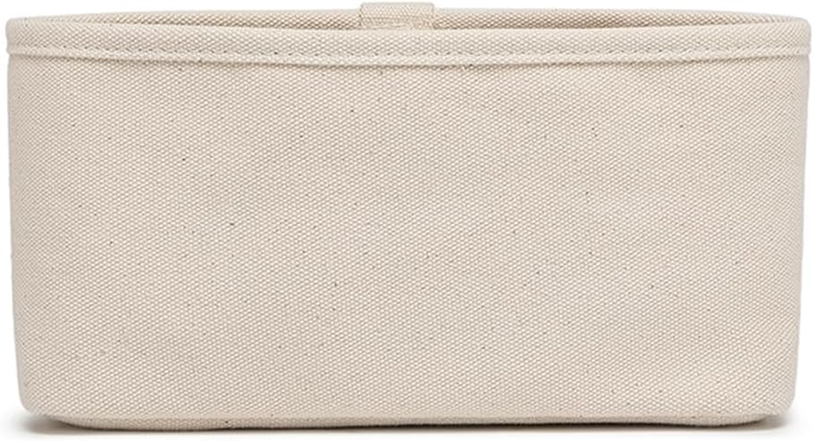 Handbag Organizers Tote Organizer Insert with Multiple Compartments Perfect for Tote Bags Simple Cosmetic Storage Bag Lightweight and Durable. (Beige,Large)
