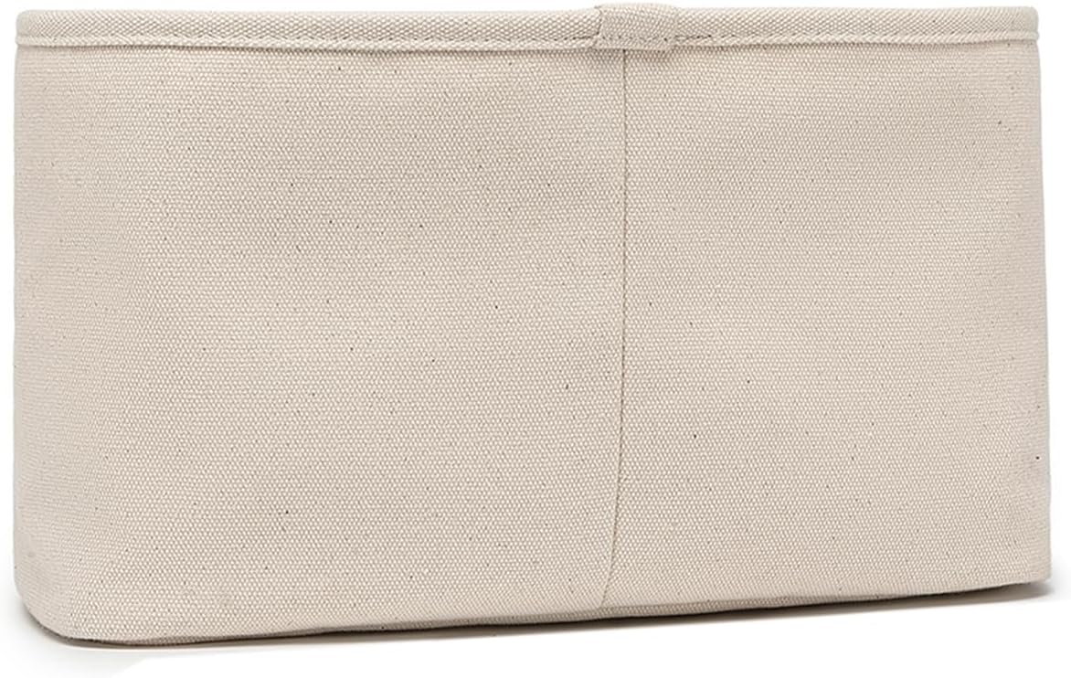 Handbag Organizers Tote Organizer Insert with Multiple Compartments Perfect for Tote Bags Simple Cosmetic Storage Bag Lightweight and Durable. (Beige,Large)