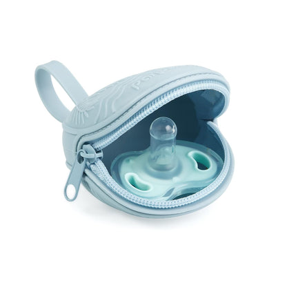 Baby Food Freezer Tray with Lids & Pacifier Holder Holder Case