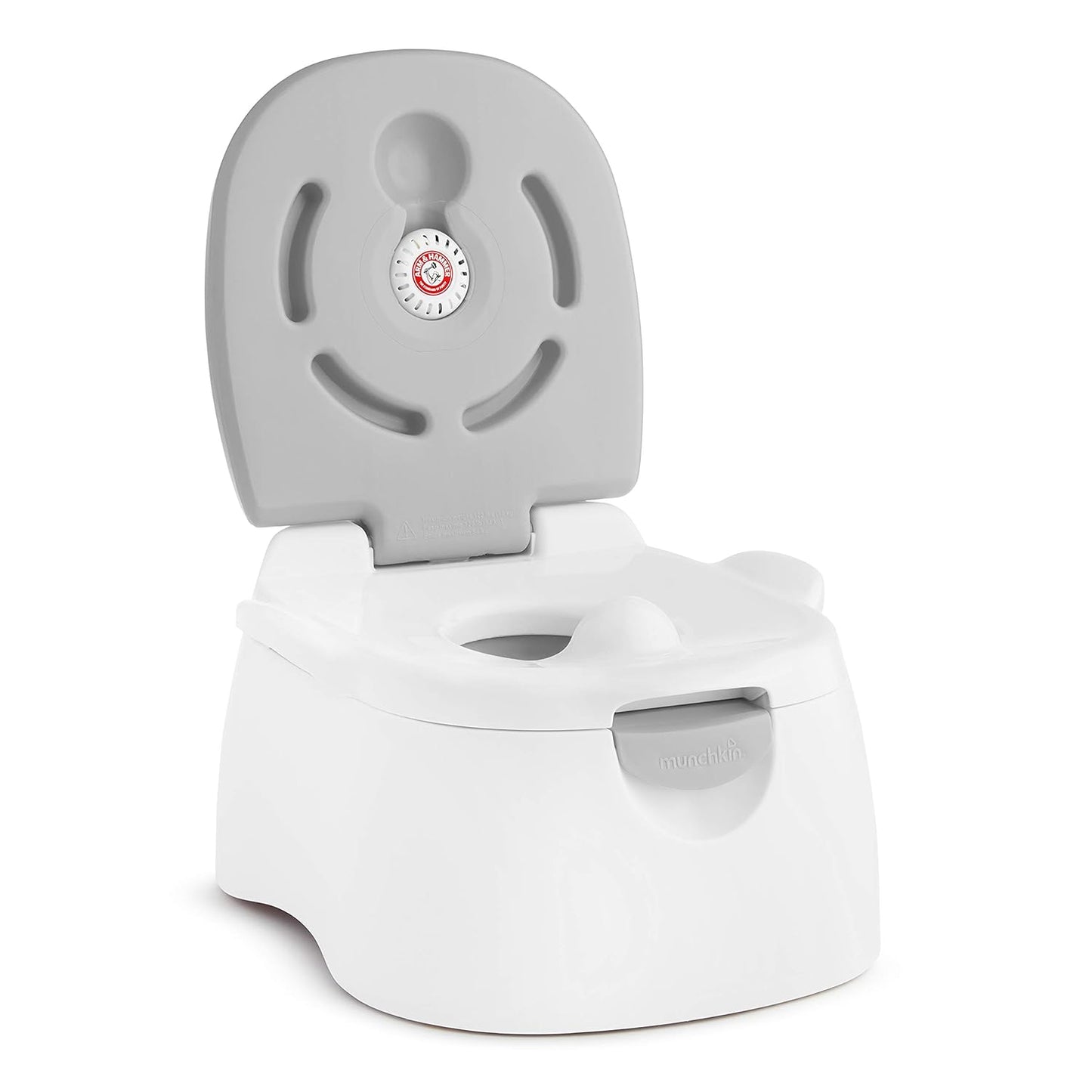 ® Arm & Hammer Multi-Stage 3-in-1 Potty Seat, (Potty Chair, Trainer Ring and Step Stool), Grey